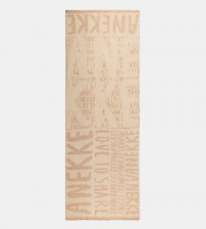 Női Anekke Beige Logomania Scarf. Sál | KWGNSZ-963