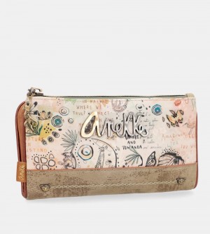 Női Anekke Butterfly Large Flexible Rfid Wallet Pénztárca | BSHLMA-452