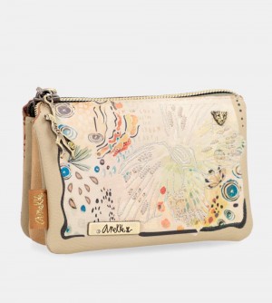 Női Anekke Butterfly Triple Compartment Coin Purse Pénztárca | YKQXOV-634