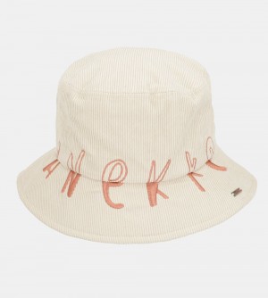 Női Anekke Contemporary Beige Bucket Hat Kalap | MEYLWS-237