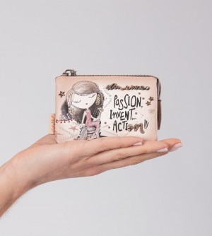 Női Anekke Hollywood 3-compartment Coin Purse Pénztárca | OGCBFA-196