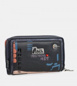 Női Anekke Medium Rfid Wallet Nagare Pénztárca | UZIOFL-127