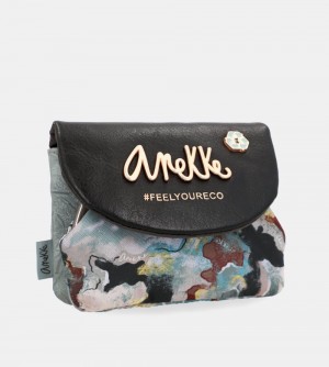 Női Anekke Nature Woods Coin Purse With Flap Pénztárca | IQBEYK-486