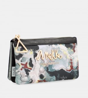 Női Anekke Nature Woods Triple Compartment Coin Purse Pénztárca | NDJIYO-680