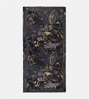 Női Anekke Palette Black Scarf Sál | OCTAYE-467