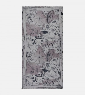 Női Anekke Palette Grey Scarf Sál | IXHOYL-913