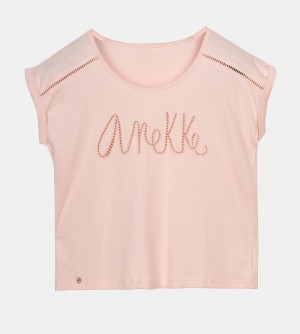 Női Anekke Pink T-shirt Póló | KADWIH-267