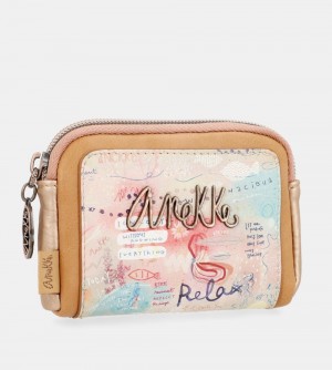 Női Anekke Slow Life Printed Purse Pénztárca | LVBSUJ-651