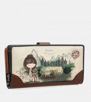 Női Anekke The Forest Large Wallet Pénztárca | AGPZOT-536