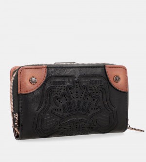 Női Anekke Wild Medium Rigid Wallet Pénztárca | BYKUFG-759