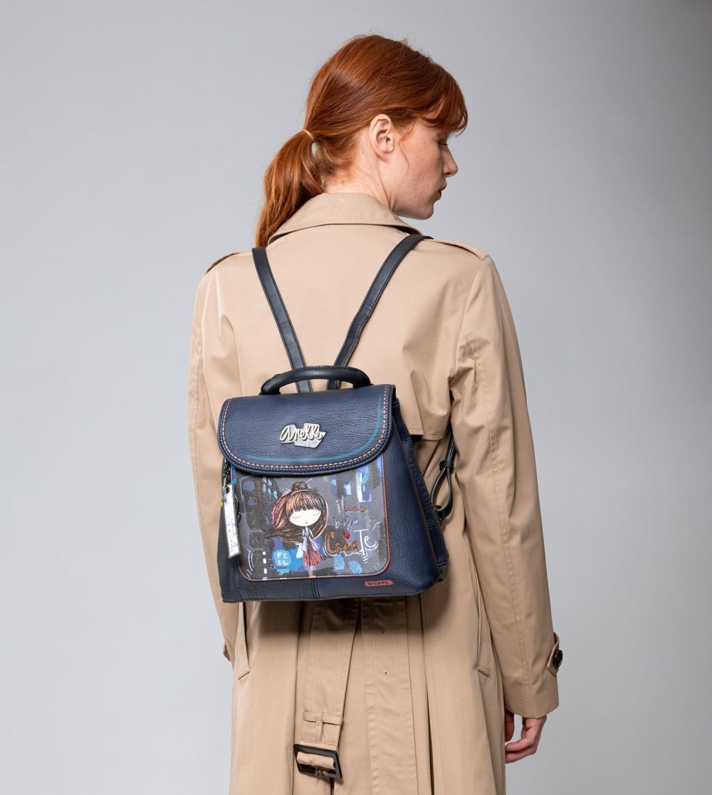 Női Anekke Contemporary Flap Backpack Contemporary Hátizsákok | HSIROA-746