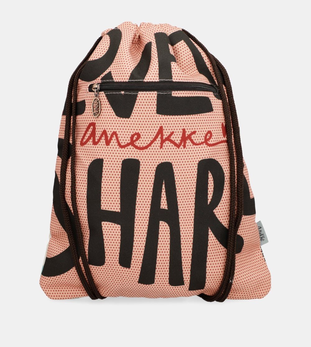 Női Anekke Fashion Fabric Drawstring Backpack Hátizsákok | PEBIRZ-649