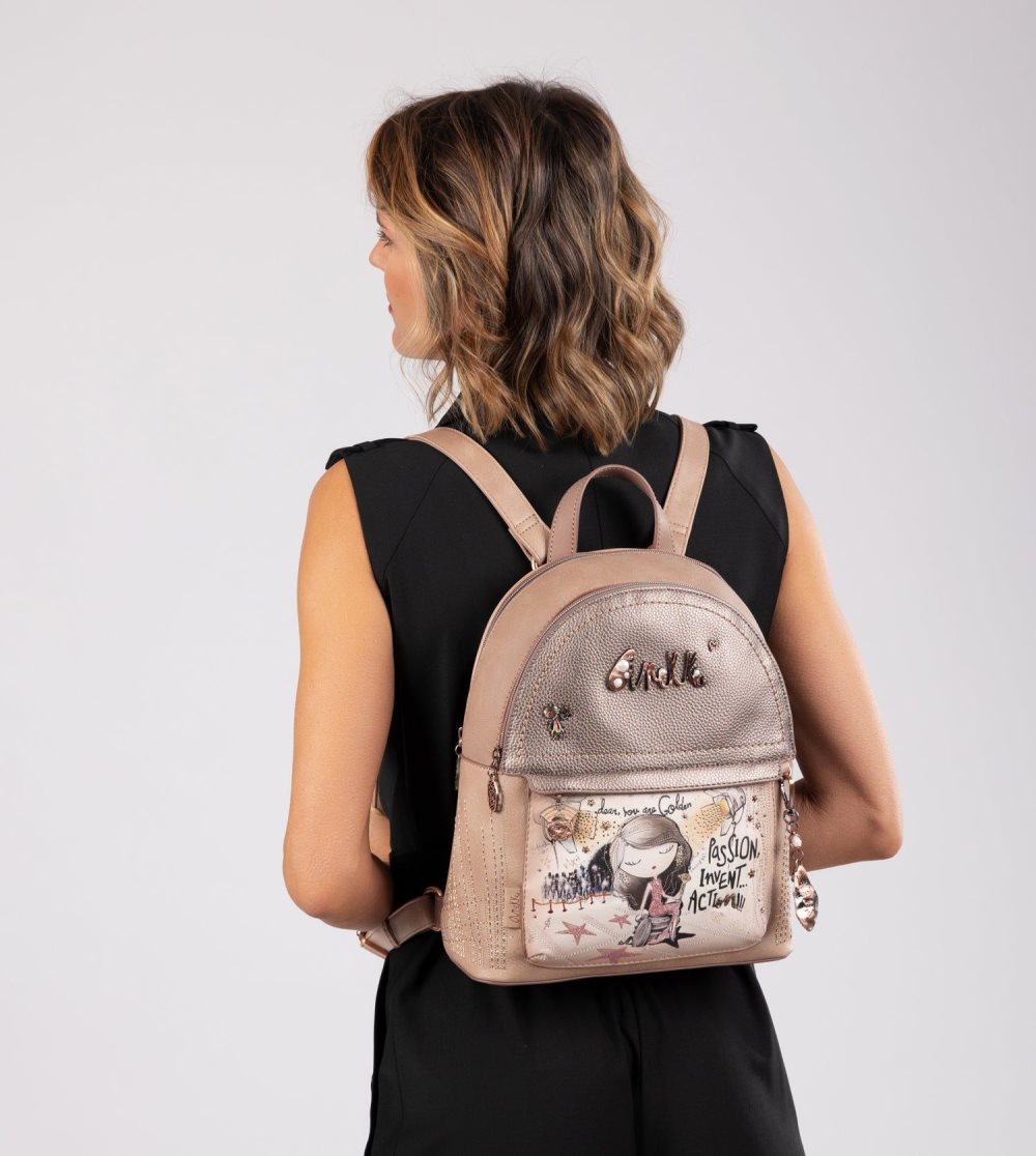 Női Anekke Hollywood Medium Backpack Hátizsákok | HLEZTN-298