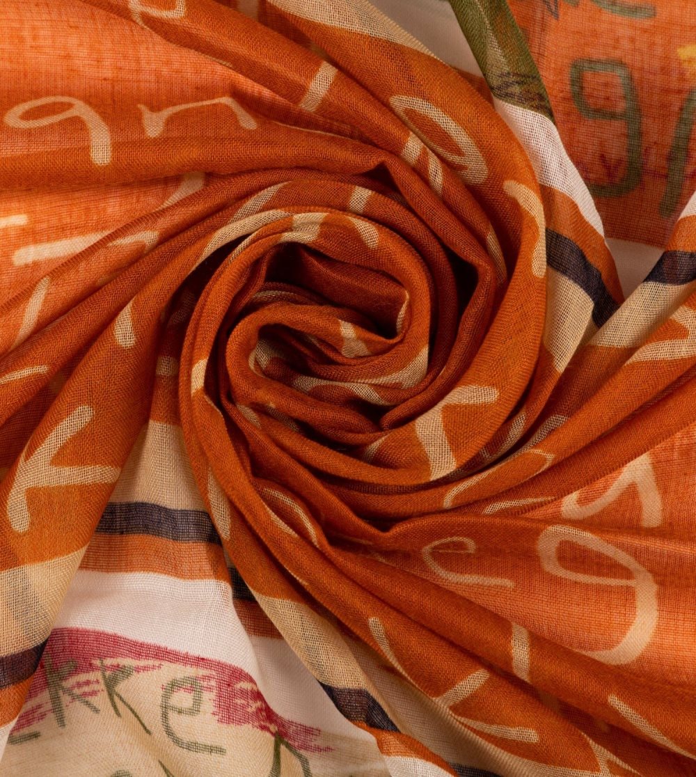 Női Anekke Magic Souls Ochre Print Scarf Sál | TUODFV-846