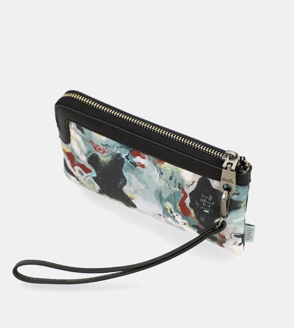 Női Anekke Nature Woods Coin Purse With Hand Strap Pénztárca | QKRSYC-152