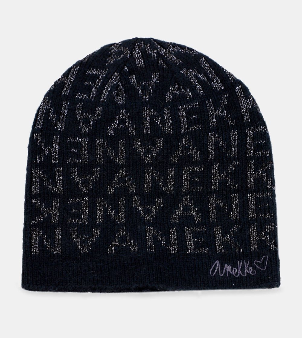 Női Anekke Navy Blue Contemporary Wool Hat Kalap | TJGFRB-316