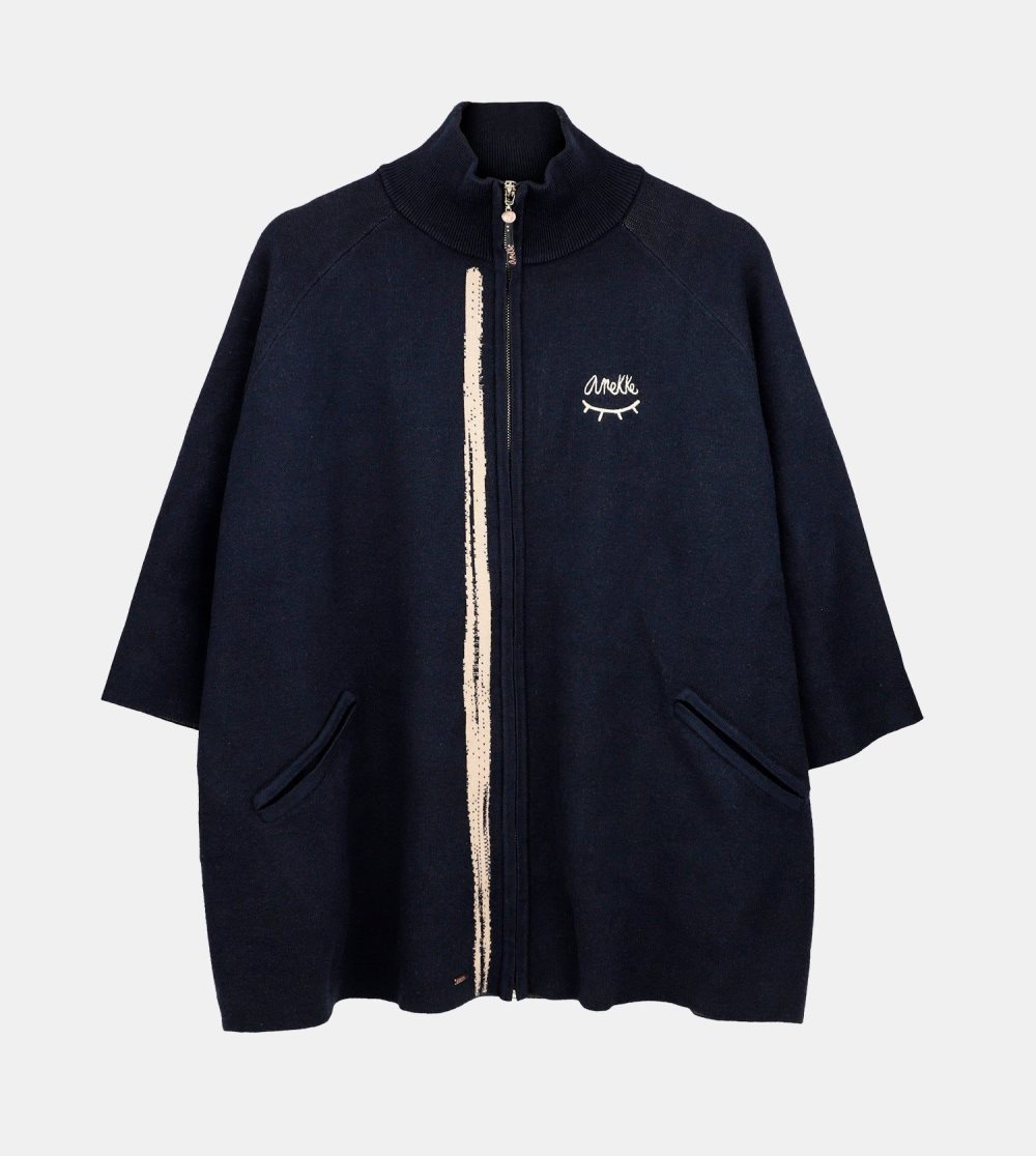 Női Anekke Navy Blue Shodo Jacket Kabát | IURYAS-307