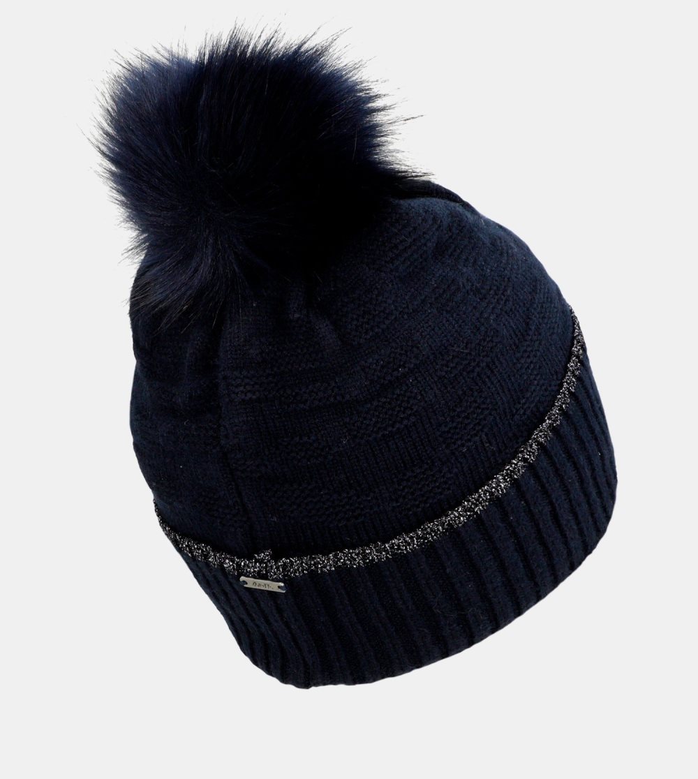 Női Anekke Navy Blue Shodo Wool Hat Kalap | HEFXZN-279