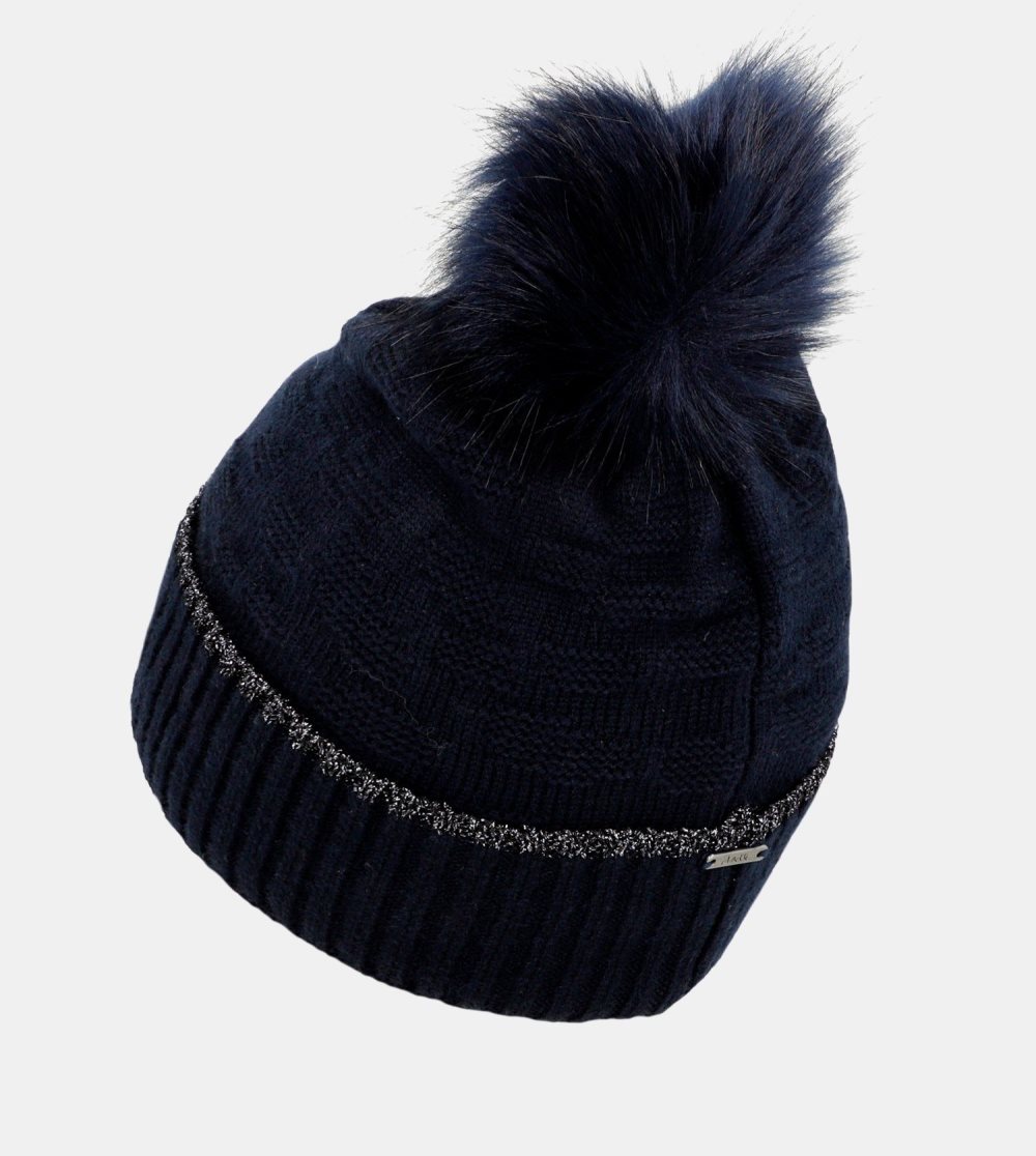 Női Anekke Navy Blue Shodo Wool Hat Kalap | HEFXZN-279