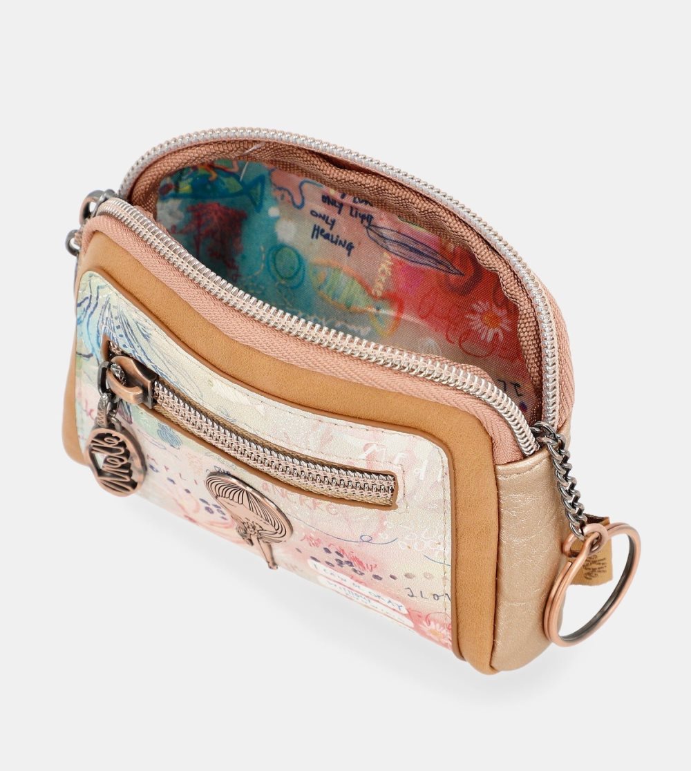 Női Anekke Slow Life Printed Purse Pénztárca | LVBSUJ-651