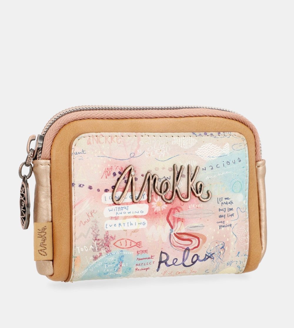 Női Anekke Slow Life Printed Purse Pénztárca | LVBSUJ-651