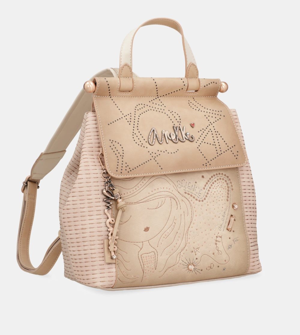 Női Anekke Studio Nude Backpack With Flap Hátizsákok | ALJSVI-109