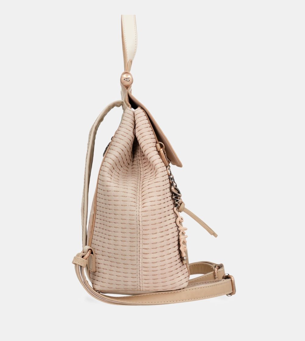 Női Anekke Studio Nude Backpack With Flap Hátizsákok | ALJSVI-109