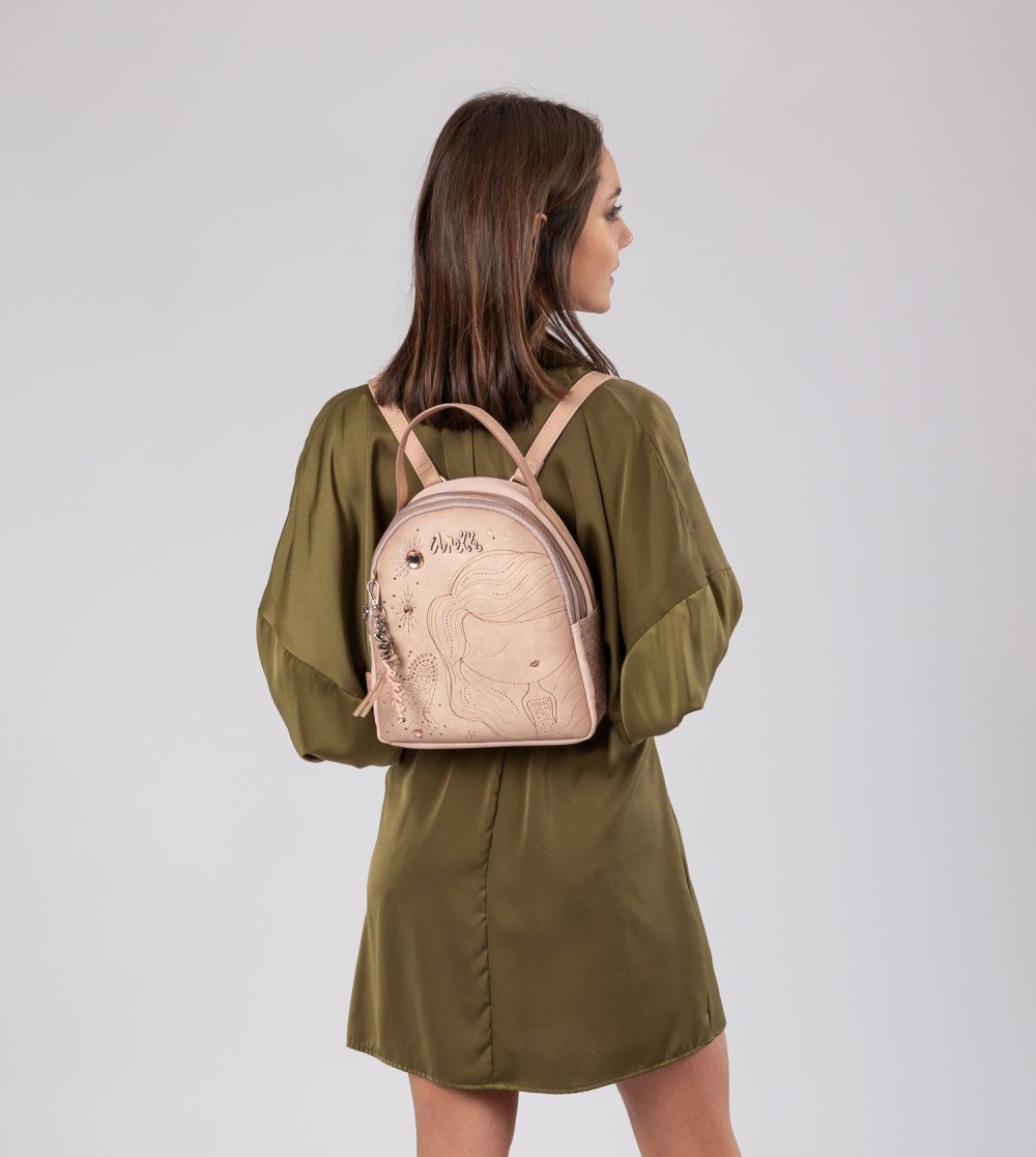 Női Anekke Studio Nude Small Backpack Hátizsákok | JFAMGT-430