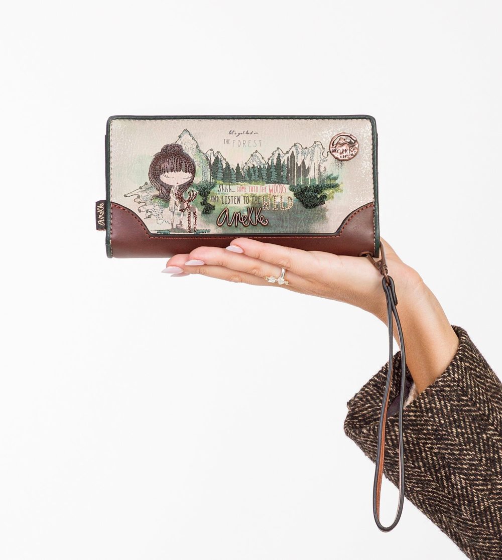 Női Anekke The Forest Large Wallet Pénztárca | AGPZOT-536