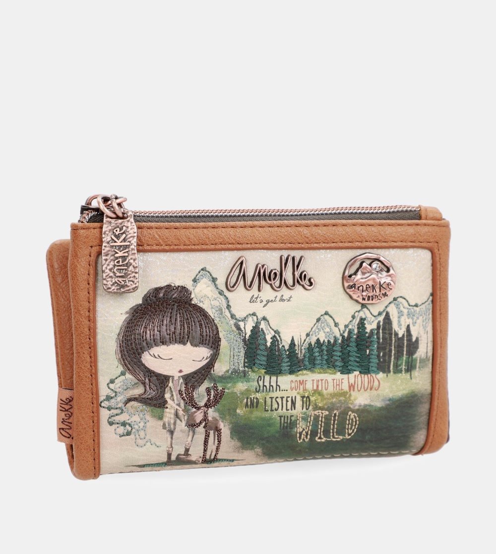 Női Anekke The Forest Medium Flexible Material Wallet Pénztárca | QVPBJG-926