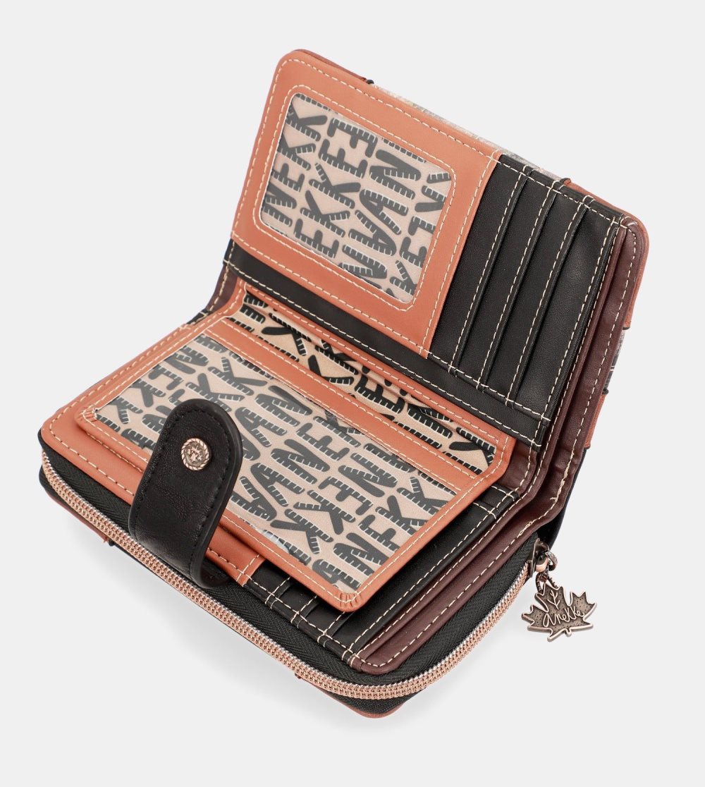 Női Anekke Wild Medium Rigid Wallet Pénztárca | BYKUFG-759